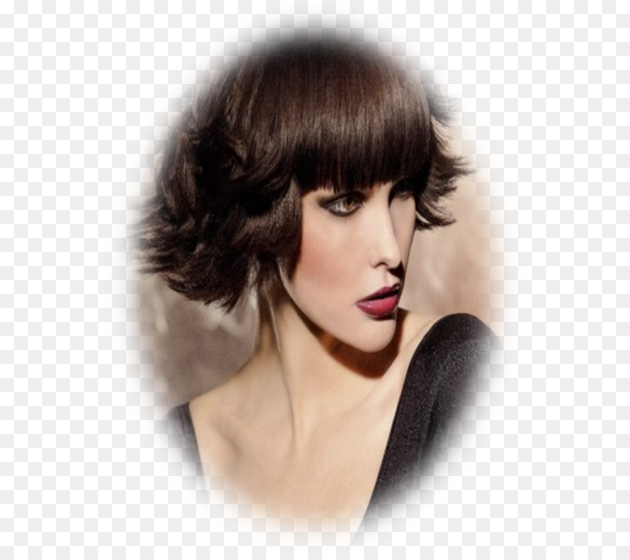 Femme Aux Cheveux Courts，Portrait PNG