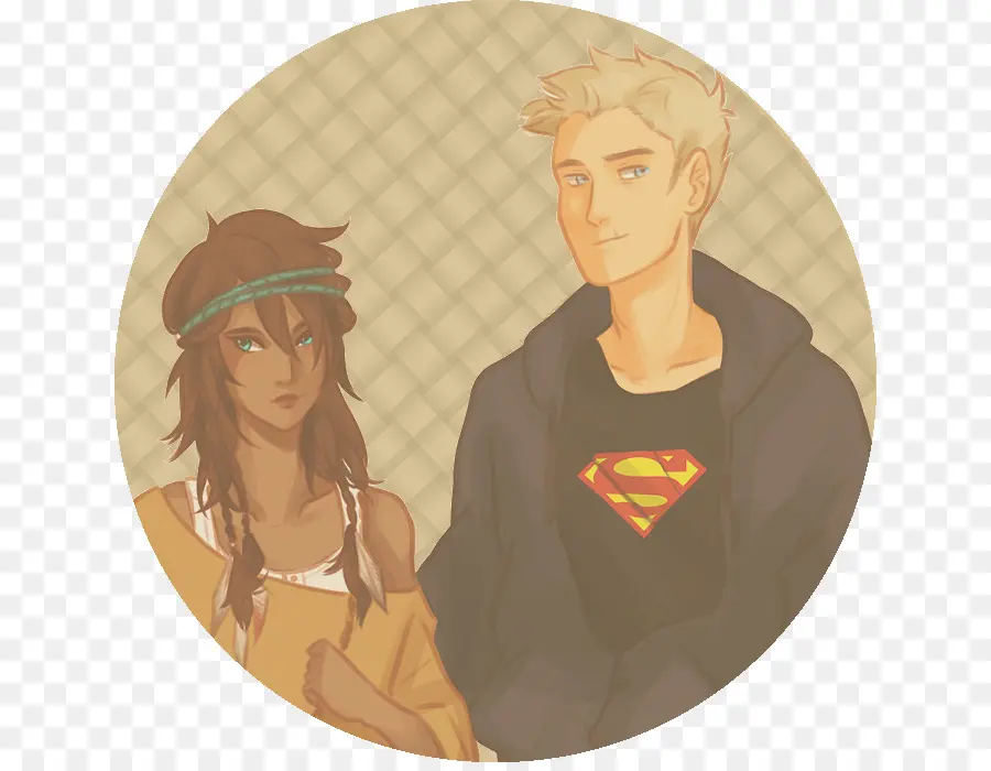 Couple Animé，Super Héros PNG