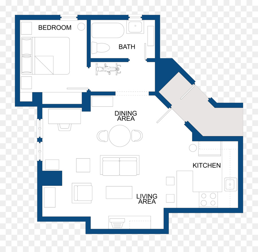 Plan D étage，Maison PNG