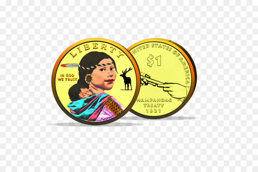 Sacagawea，De Philadelphie À La Menthe PNG
