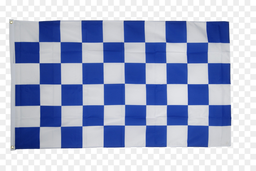 Drapeau à Damier，Bleu PNG