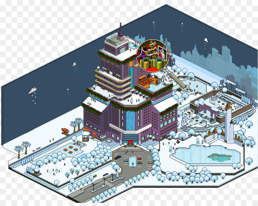 Habbo，Noël PNG