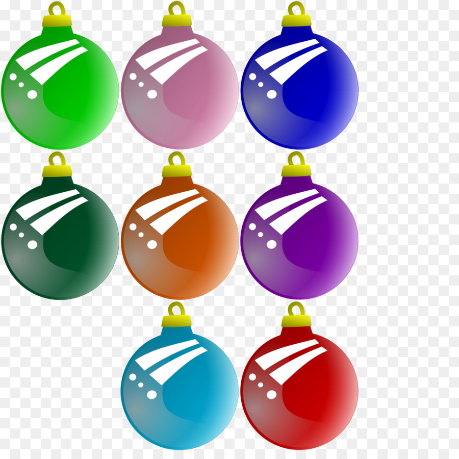 Ornements De Noël，Boules PNG