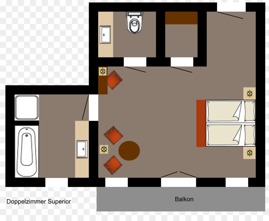 Plan D étage，Hôtel Romantique Swisshof Grindelwald PNG