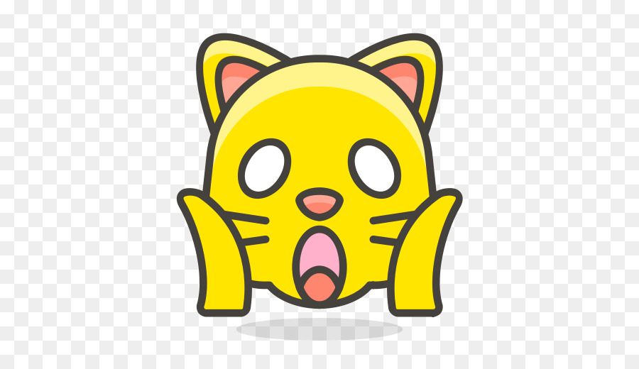 Émoji Chat，Affronter PNG