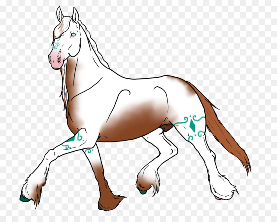 Cheval Fantastique，Crinière PNG