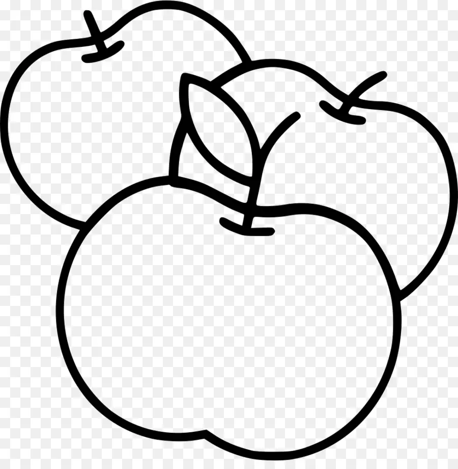 Pommes，Contour PNG