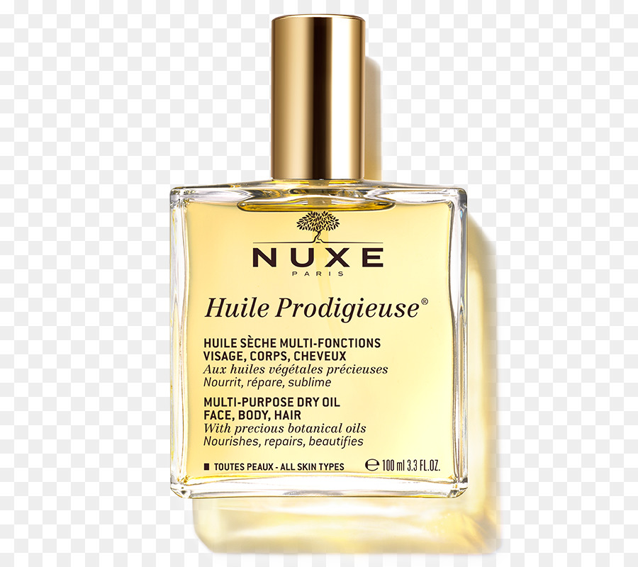 Bouteille D'huile Nuxe，Cosmétique PNG