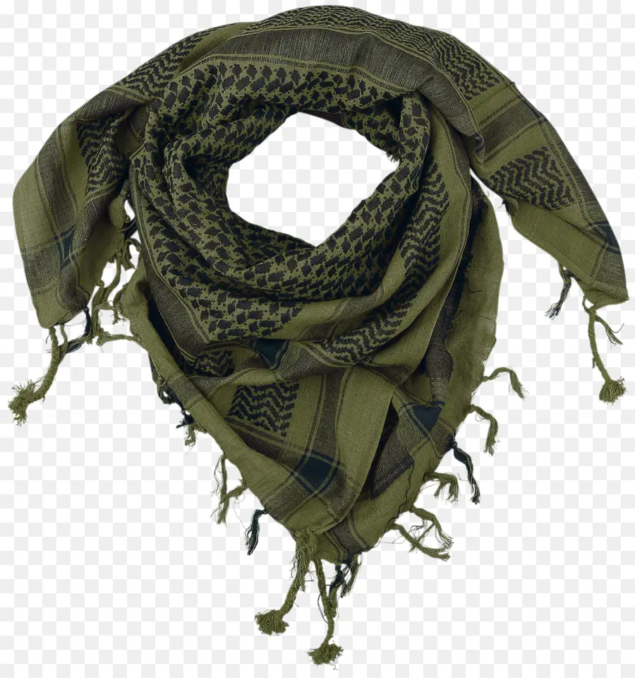 Shemagh Vert，Foulard PNG