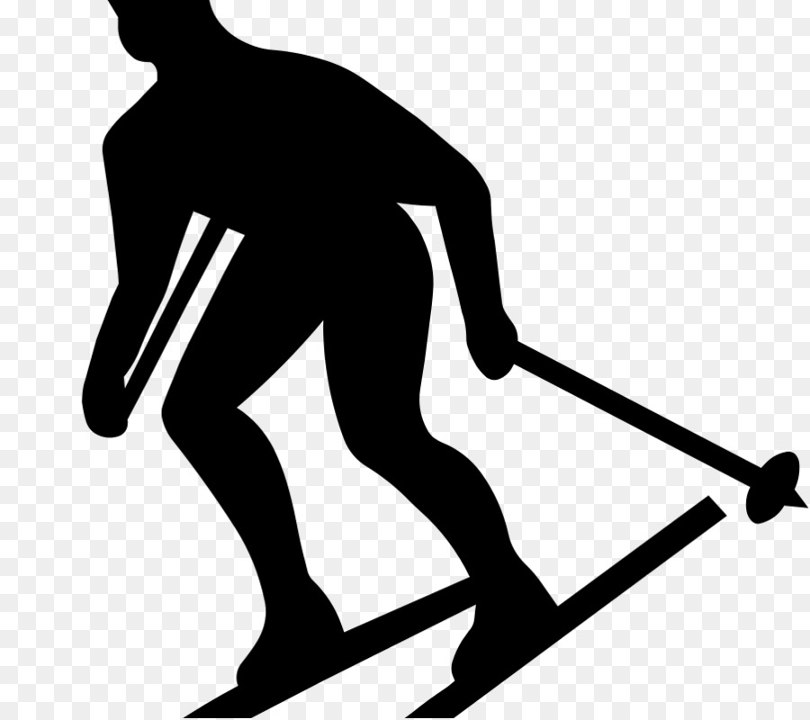 Silhouette De Joueur De Hockey Rouge，Hockey PNG