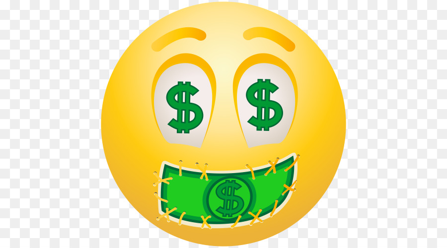 Emoji Yeux De Dollar，Affronter PNG