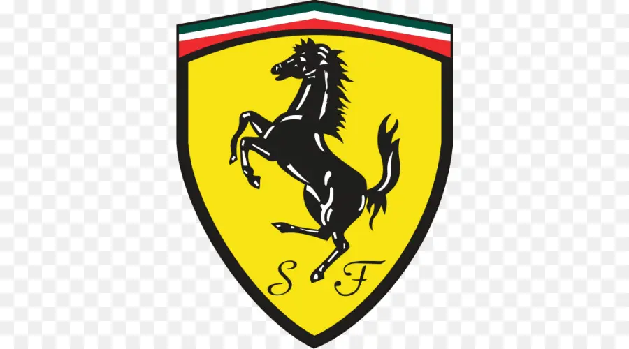 Logo Ferrari，Voiture PNG