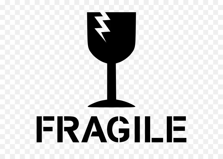 Symbole Fragile，Verre PNG