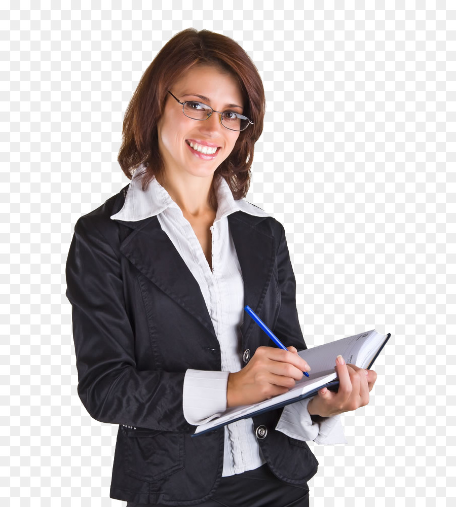 Femme D'affaires，Carnet De Notes PNG