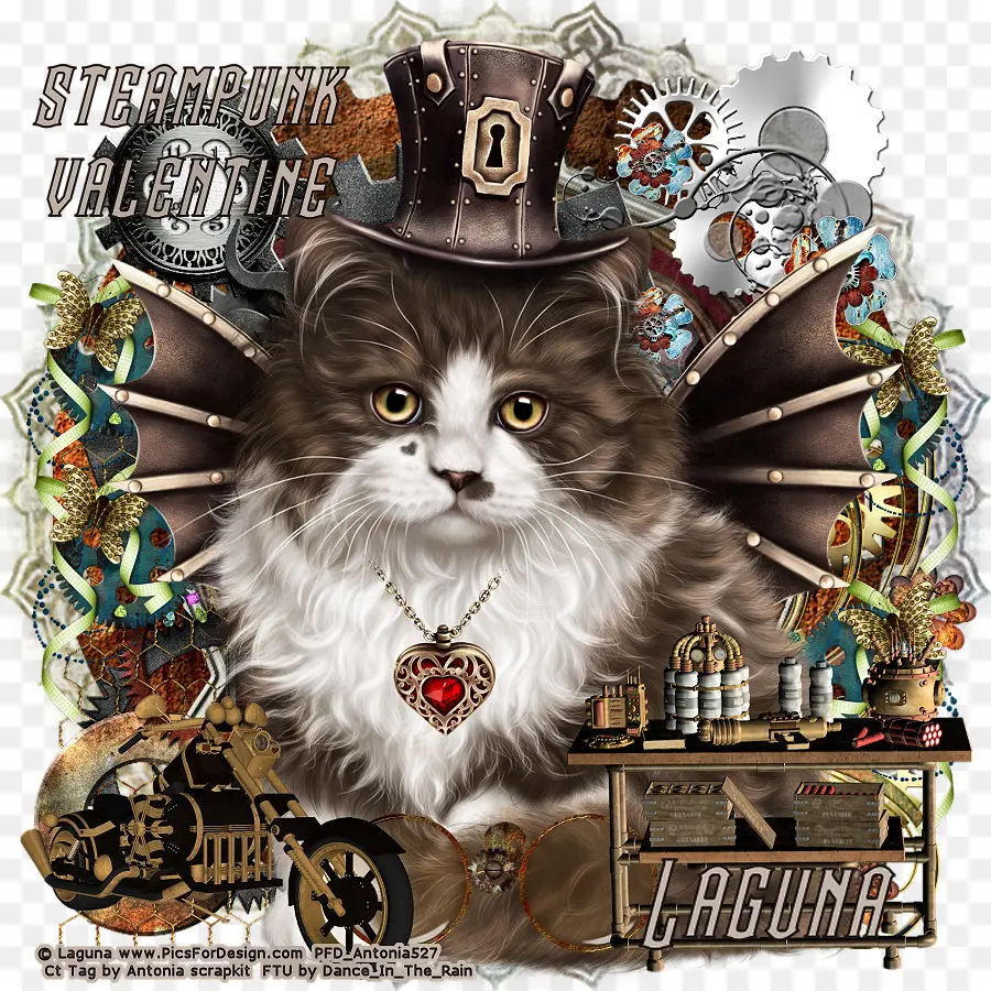 Chat，Steampunk PNG