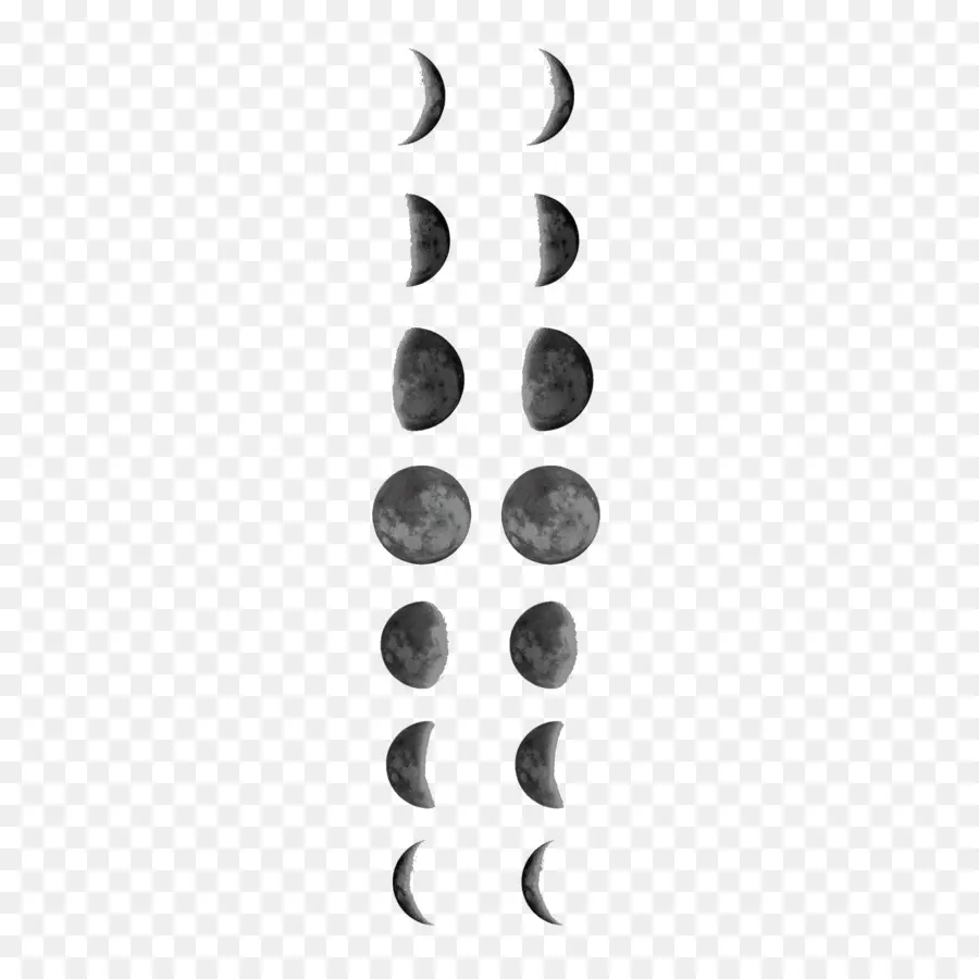 Phases De La Lune，Lunaire PNG