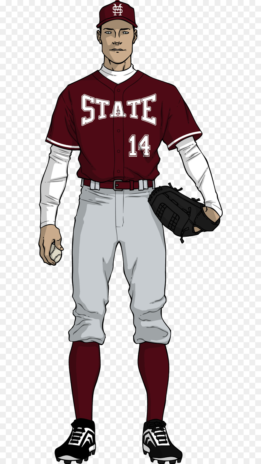 Mississippi State Bulldog Baseball，Ole Miss Rebels De Baseball PNG