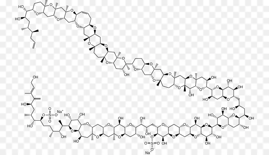 Maitotoxin，Formule Structurelle PNG