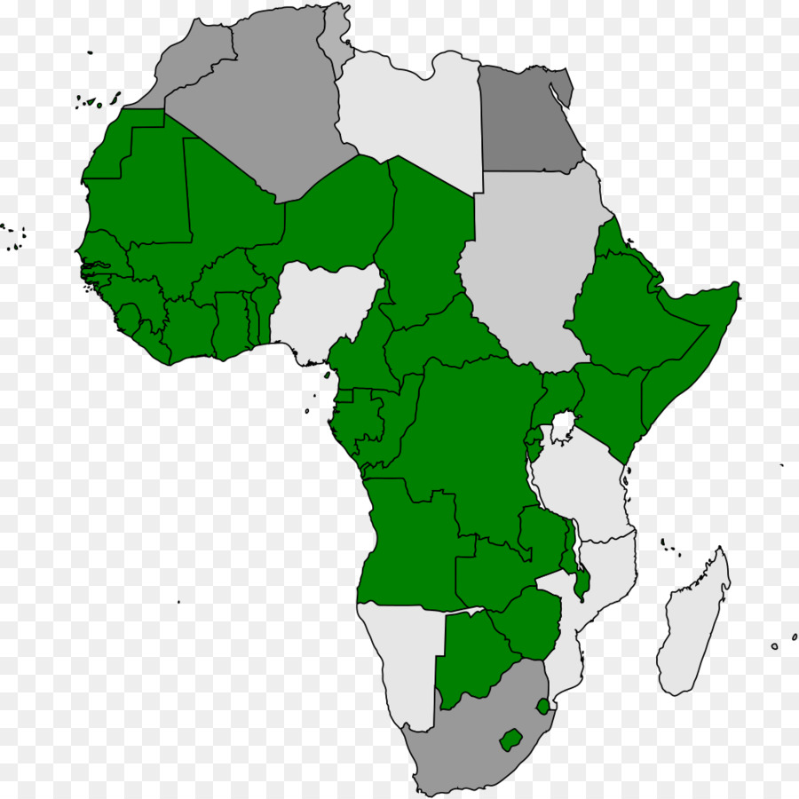 Carte，Afrique PNG