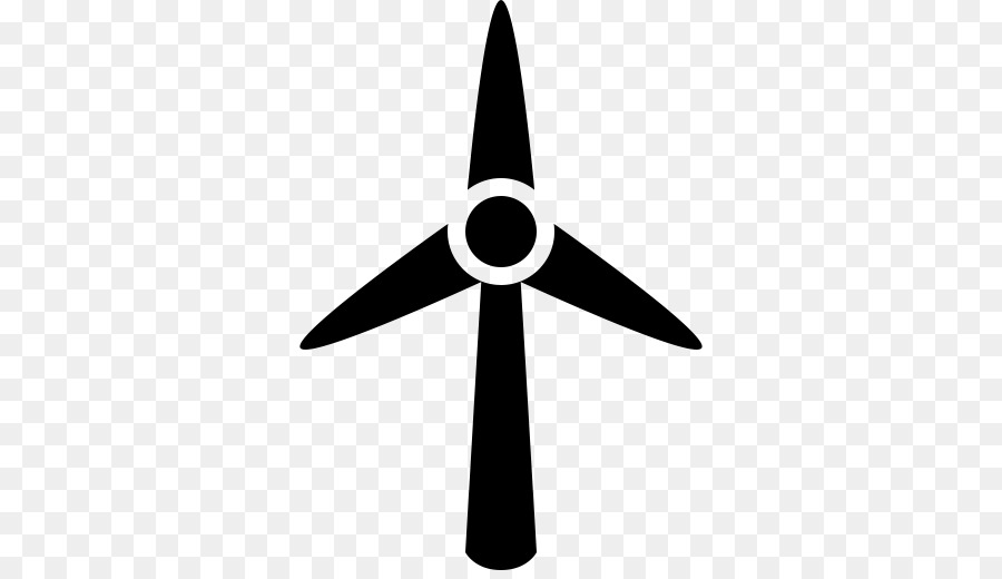 Éolienne，Noir PNG