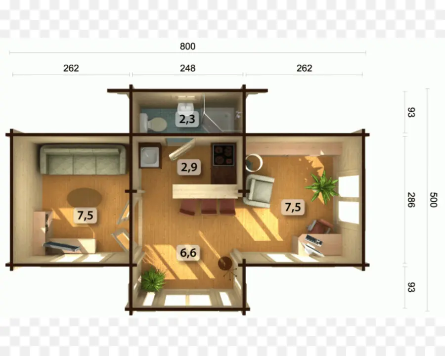 Plan D'étage，Maison PNG