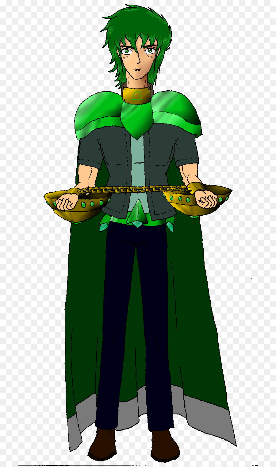 La Conception De Costumes，Vert PNG