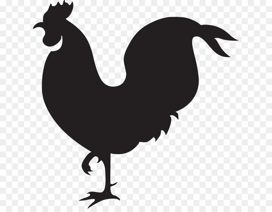 Poulet，Silhouette PNG