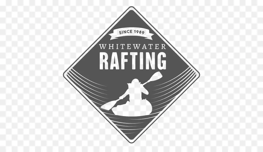 Logo De Rafting En Eaux Vives，Rafting PNG