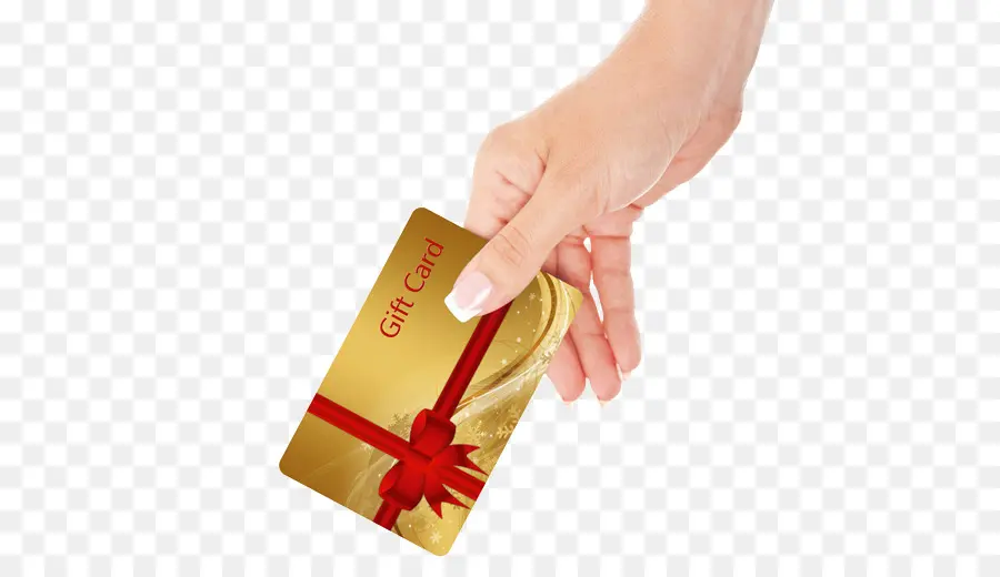 Carte Cadeau，Main PNG