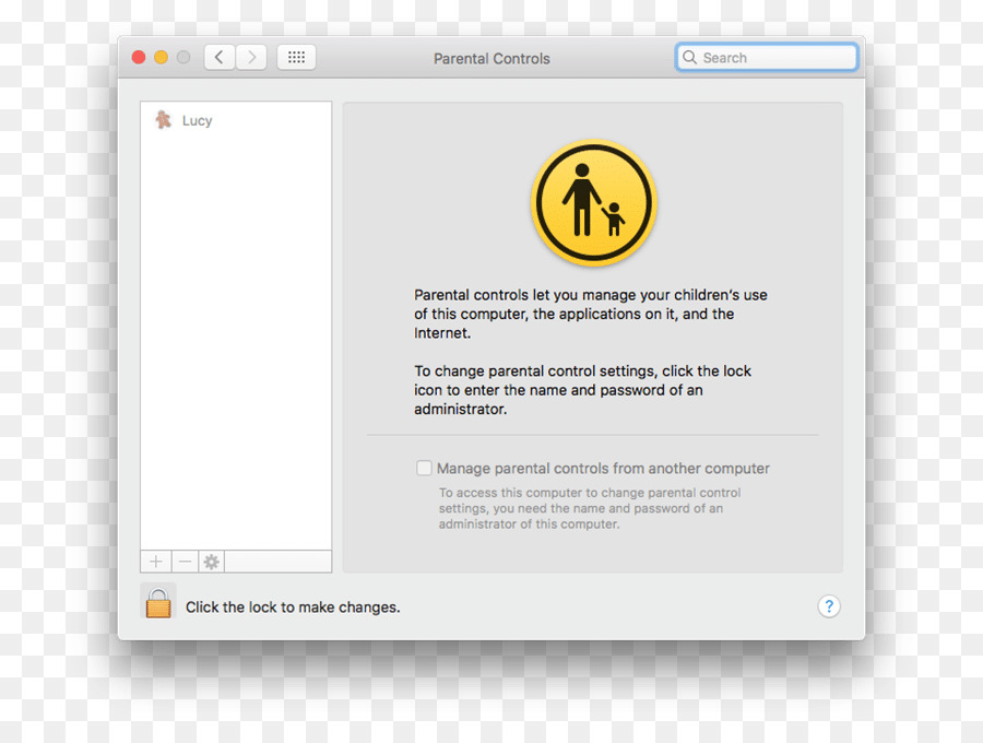 Macos，Contrôle Parental De La PNG