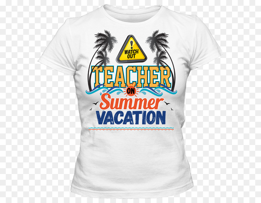 T Shirt Professeur En Vacances，été PNG