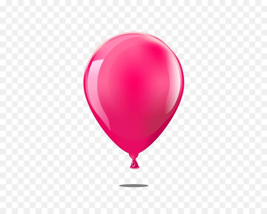 Ballon Rose，Faire La Fête PNG