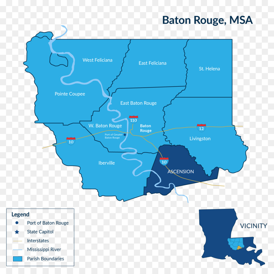 Les Ressources En Eau，Louisiane PNG