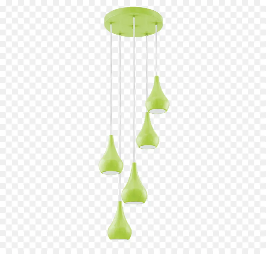 Lampes Suspendues Vertes，Éclairage PNG