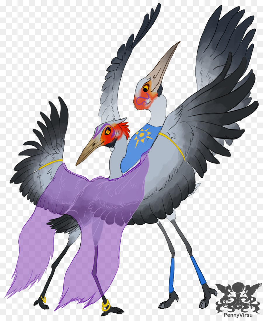 Oiseau，Grue PNG