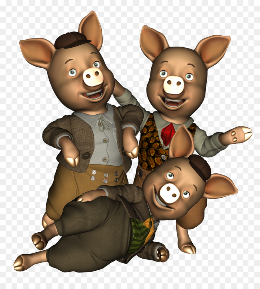 Trois Cochons，Animaux PNG