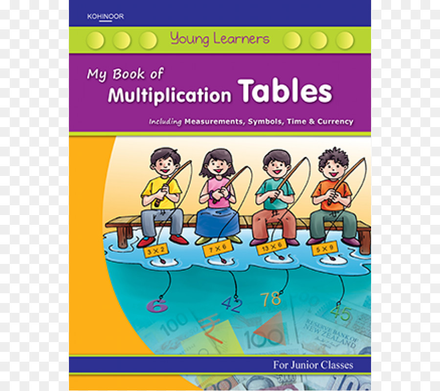 Table De Multiplication，Livre PNG