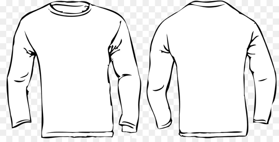 Manches Longues T Shirt，Tshirt PNG