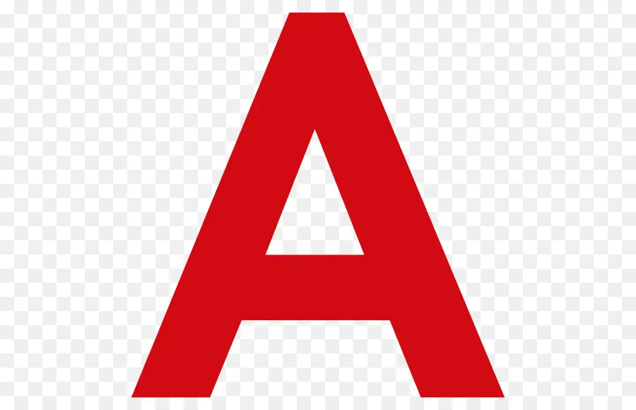 Lettre Rouge A，Alphabet PNG