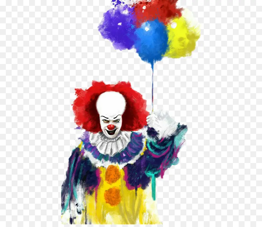 Clown，Ballons PNG