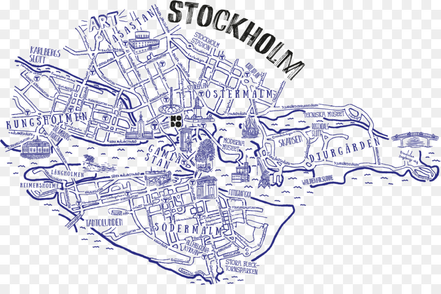 Stockholm，Dessin PNG