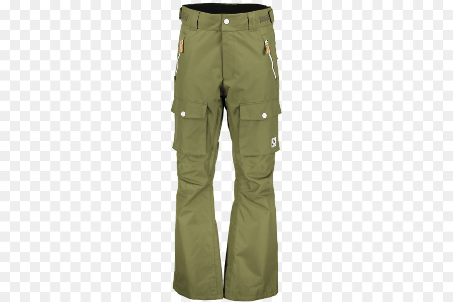 Pantalon Cargo，Kaki PNG