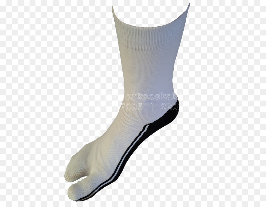 Blanc，Chaussette PNG