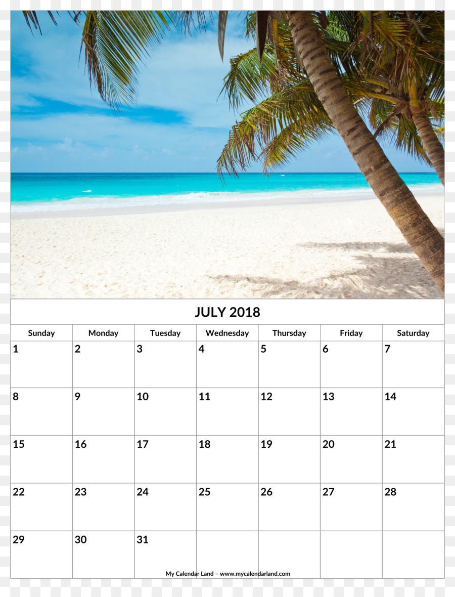 Calendrier，Juillet PNG