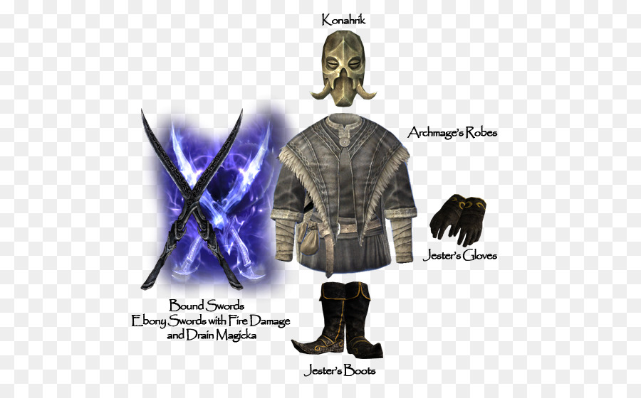 Robe，Anciens Rouleaux V Skyrim PNG