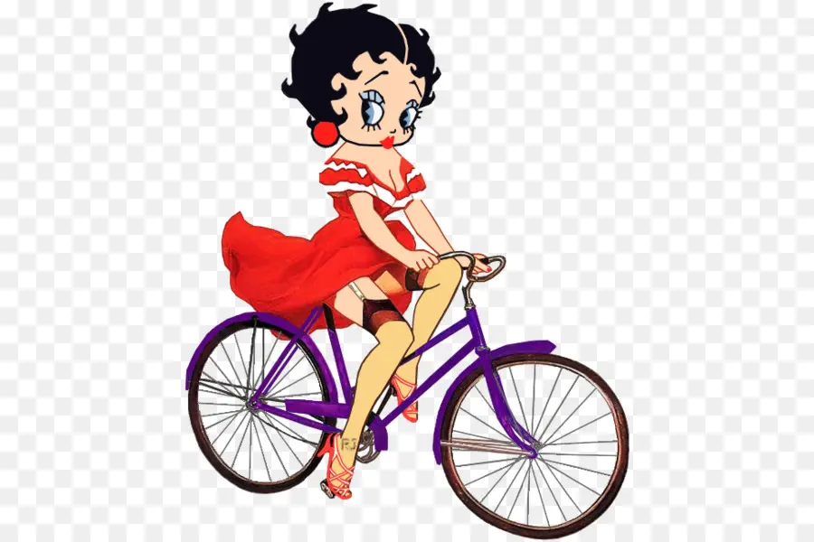 Betty Boop，Vélo PNG