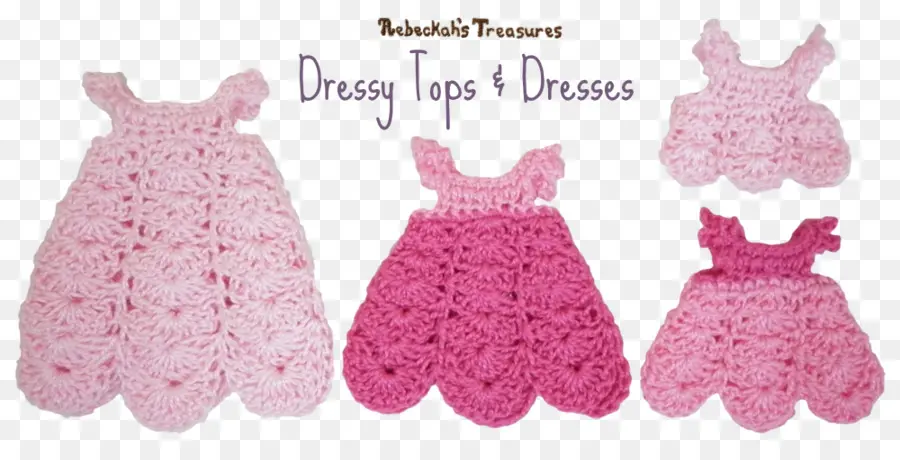 Hauts Et Robes Habillés，Crocheter PNG