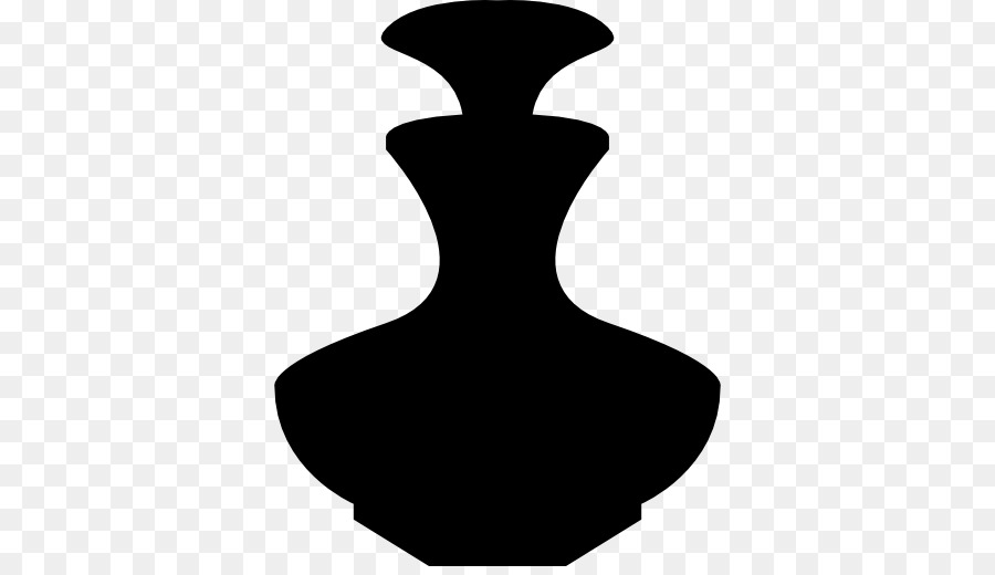 Silhouette，Vase PNG
