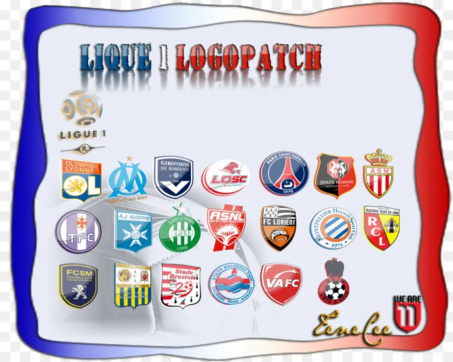 Logos Ligue 1，Football PNG