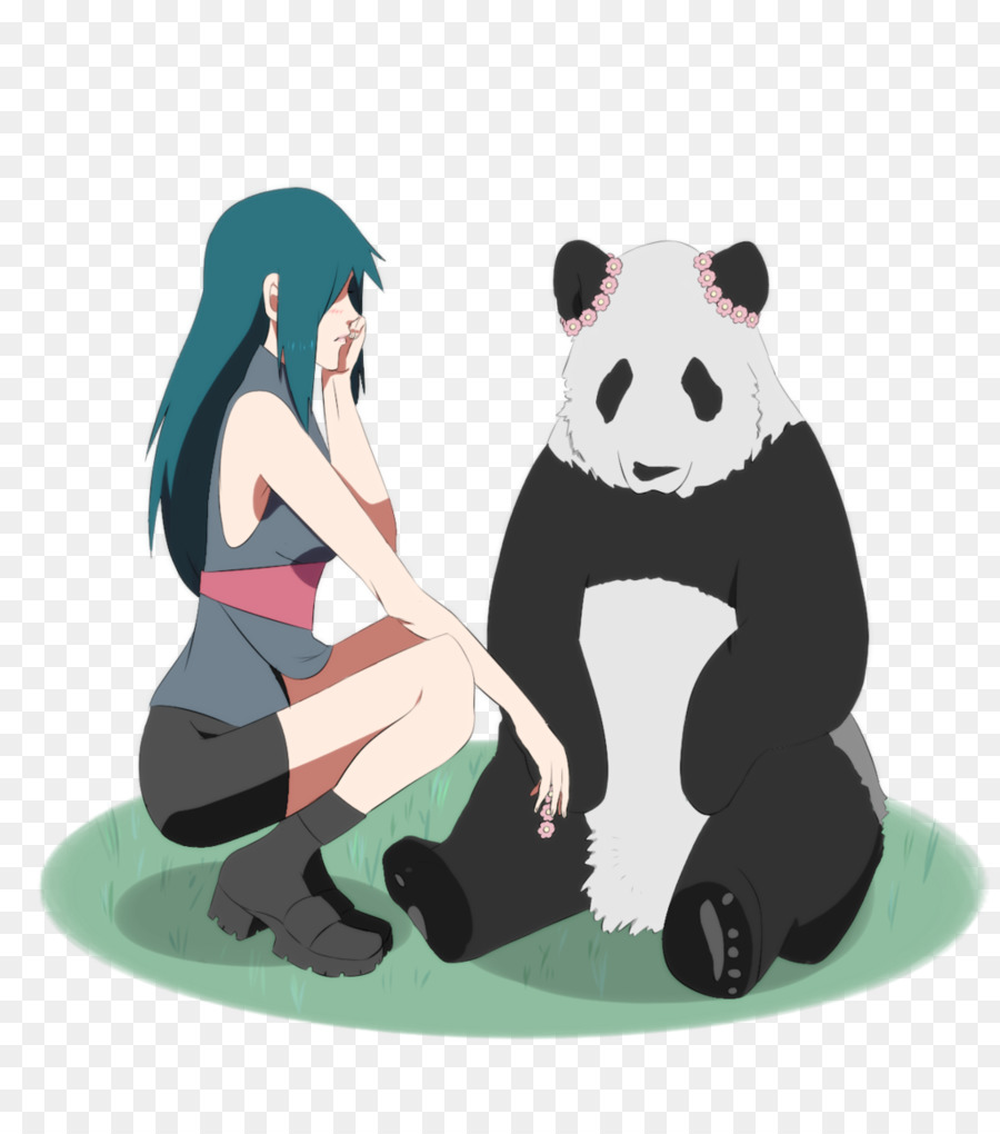 Panda Géant，Dessin Animé PNG